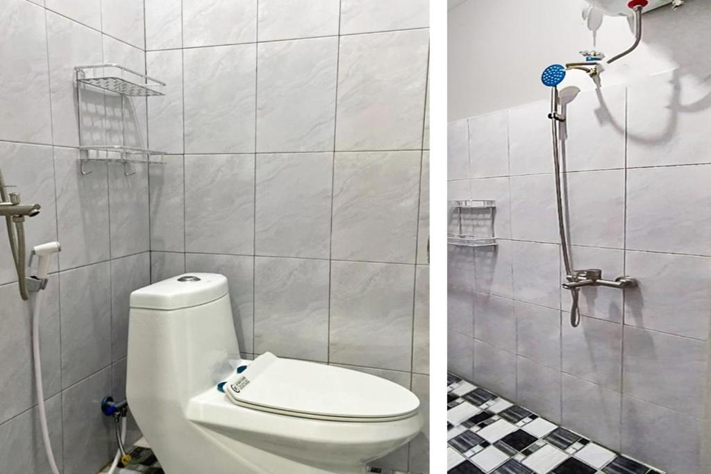 Koupelna v ubytování OYO 90708 Kbr Home