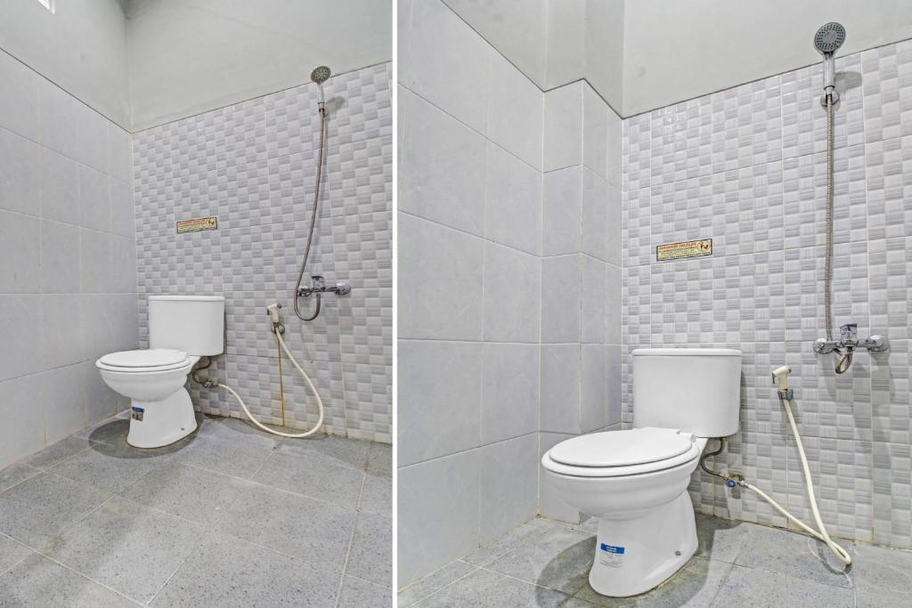 Koupelna v ubytování Super OYO 90767 Gm Guest House