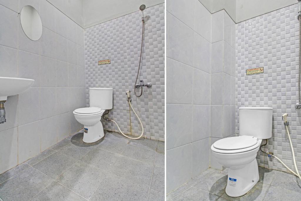Koupelna v ubytování Super OYO 90767 Gm Guest House