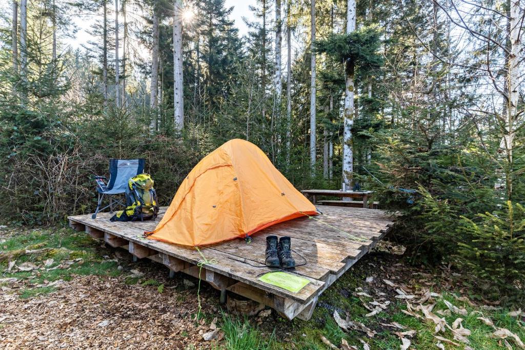 Zahrada ubytování Trekking Camp am Renchtalsteig