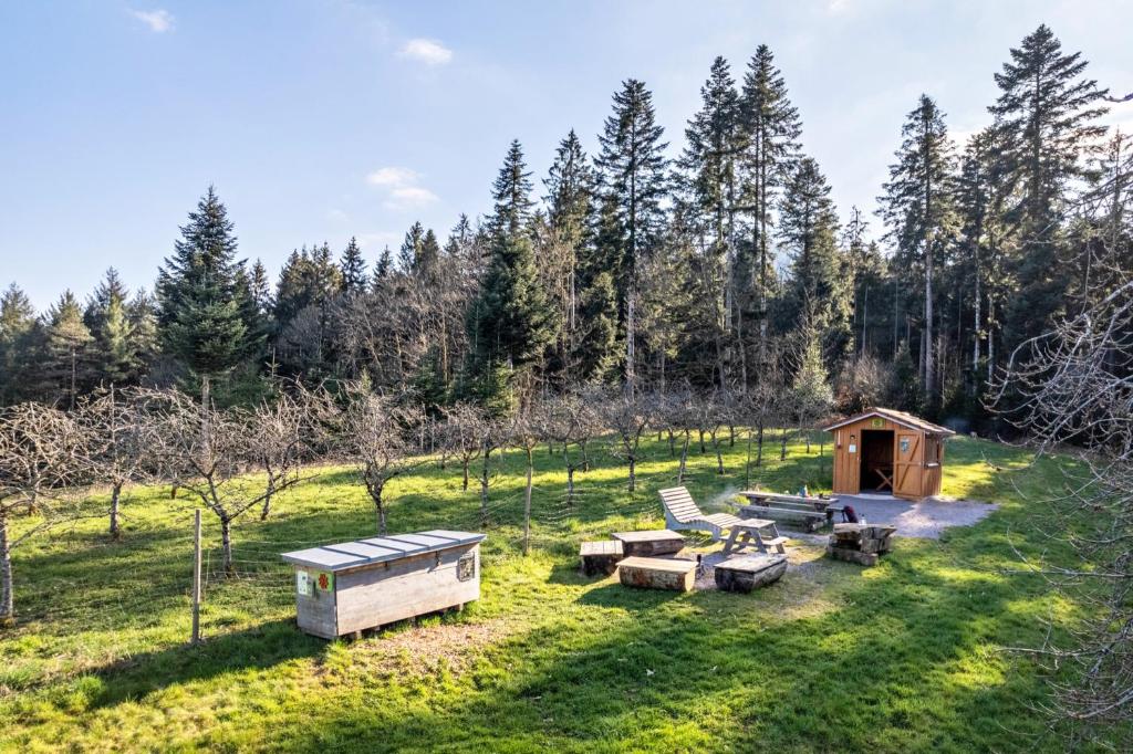 Zahrada ubytování Trekking Camp am Renchtalsteig
