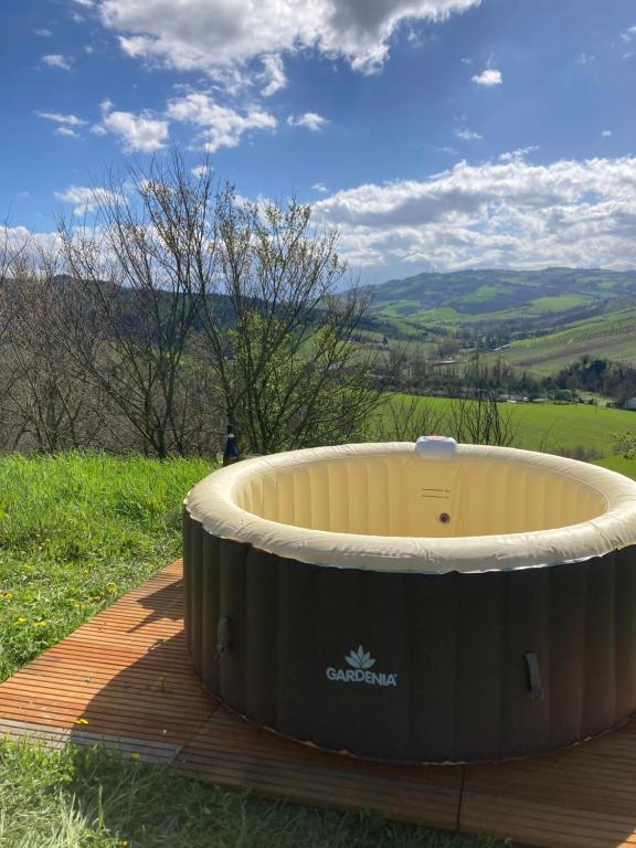 Paesaggio naturale nelle vicinanze di questo campeggio di lusso