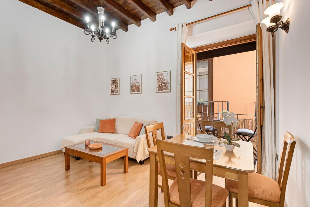 Posezení v ubytování Andrés Pérez