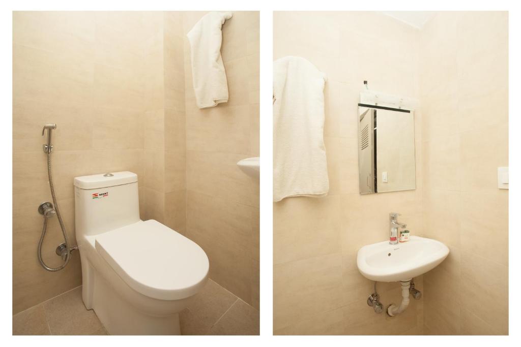 Koupelna v ubytování OYO 626 Hotel Himchuli