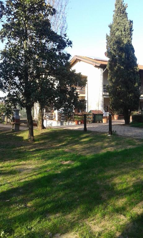 Zahrada ubytování I Pioppi Bed & Breakfast