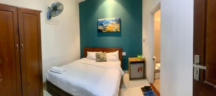 Postel nebo postele na pokoji v ubytování Talofofo Hostel