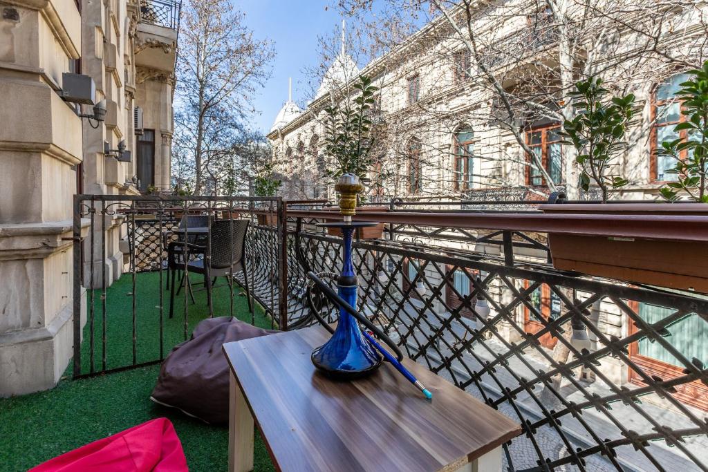 Balkón nebo terasa v ubytování Garden Inn by NHG