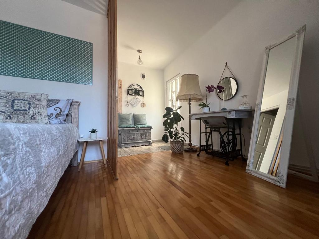 Postel nebo postele na pokoji v ubytování Casa Santa