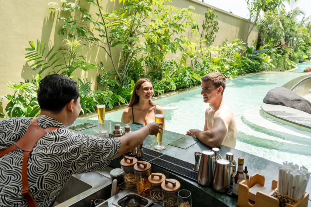 Nápoje v ubytování Sini Vie Luxury Resort & Spa Seminyak by Ini Vie Hospitality