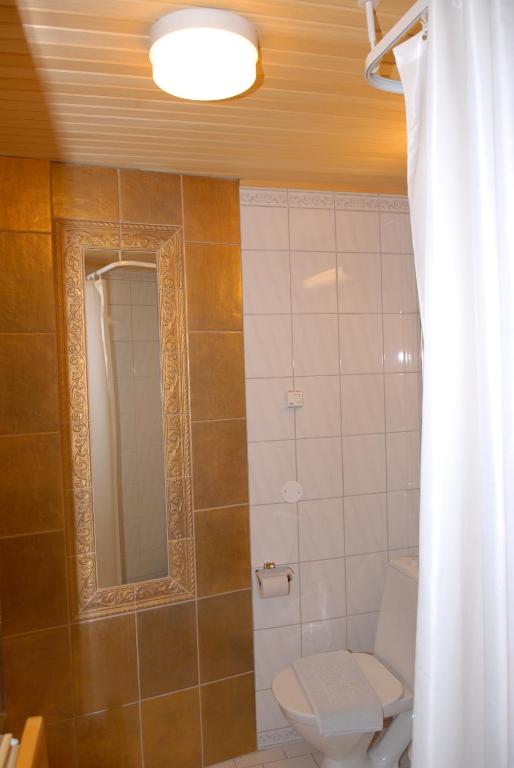 Koupelna v ubytování Svefi Vandrarhem - Hostel