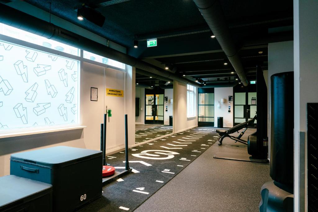 Fitness centrum a/nebo fitness zařízení v ubytování The Social Hub The Hague