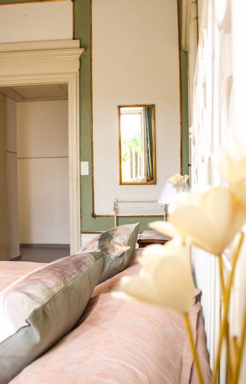 Postel nebo postele na pokoji v ubytování Bed & Blessing / Casa Borgo