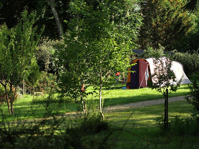Zahrada ubytování Camping et Hotel Château du Haget