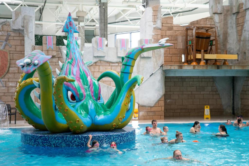 Bazén v ubytování Aquapark Reda - Green Village nebo v jeho okolí