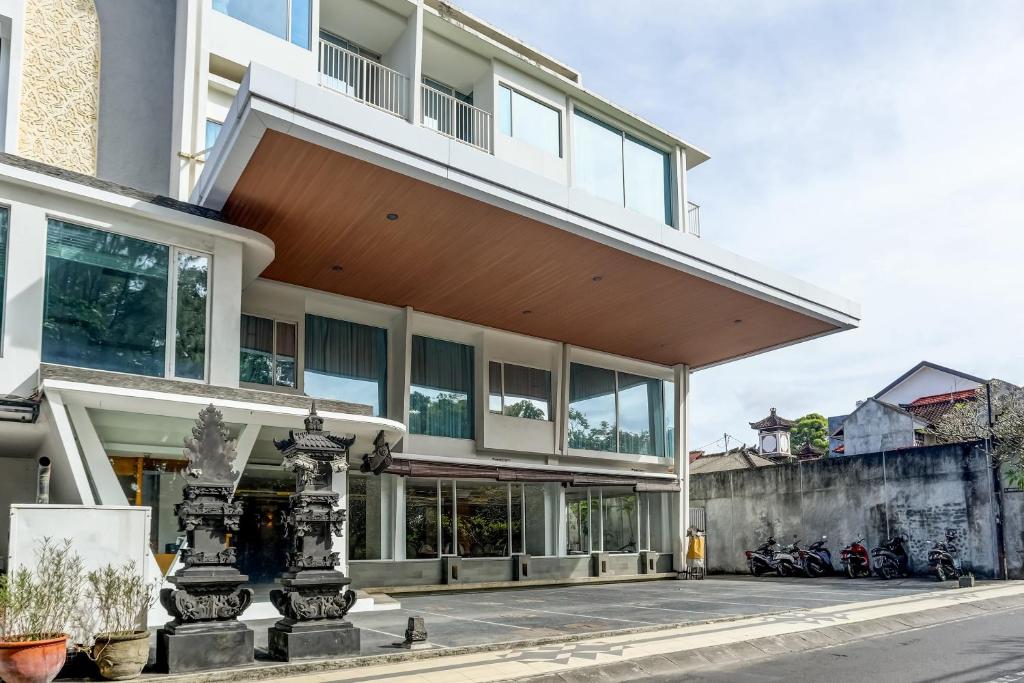 Budova, kde se hotel nachází