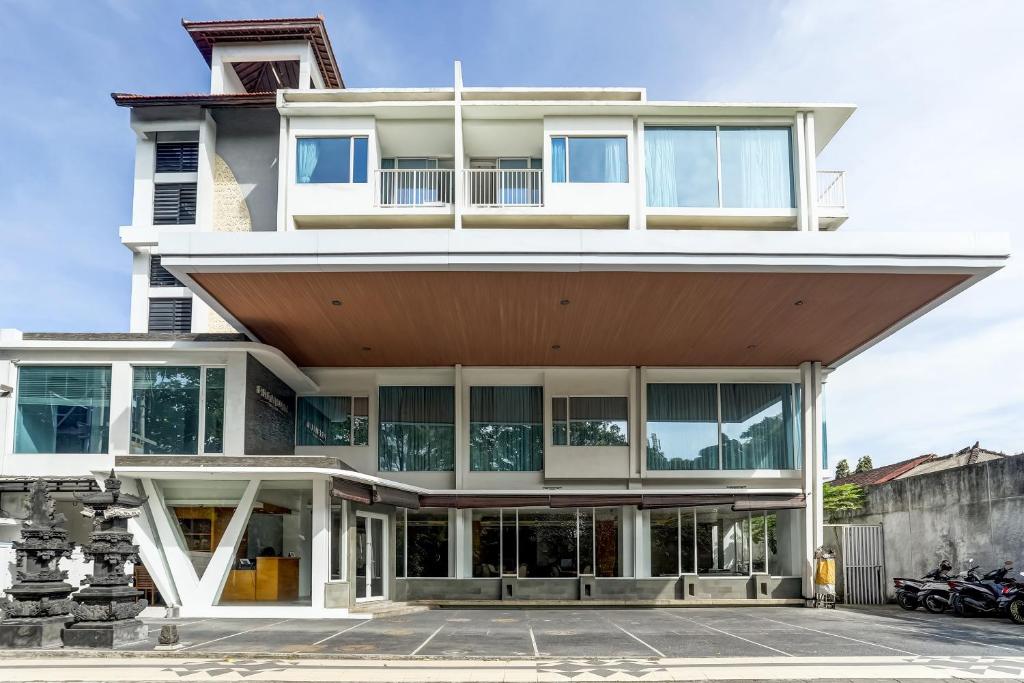 Budova, kde se hotel nachází