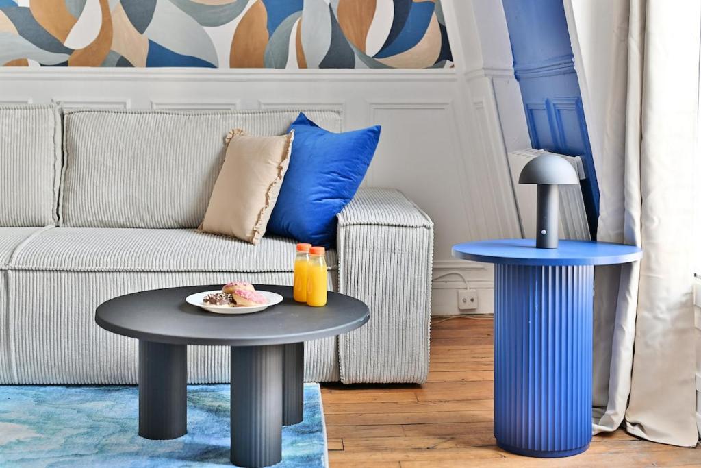 Photo de la galerie de l'établissement Appartement Paisible Centre de Paris - Bleu - IV, à Paris