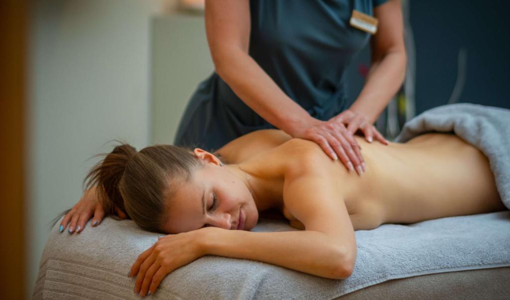 Lázně a/nebo wellness v ubytování Hotel Valserhof