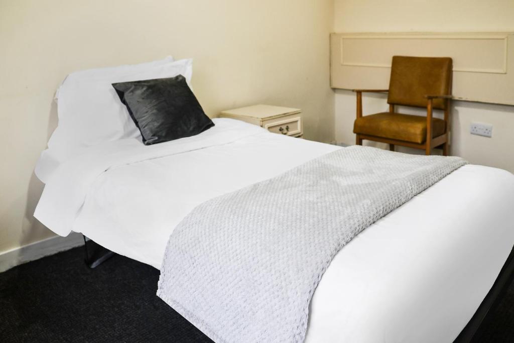 Postel nebo postele na pokoji v ubytování Hotel 346