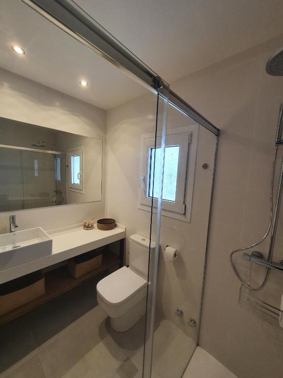 Koupelna v ubytování Villa Sabina