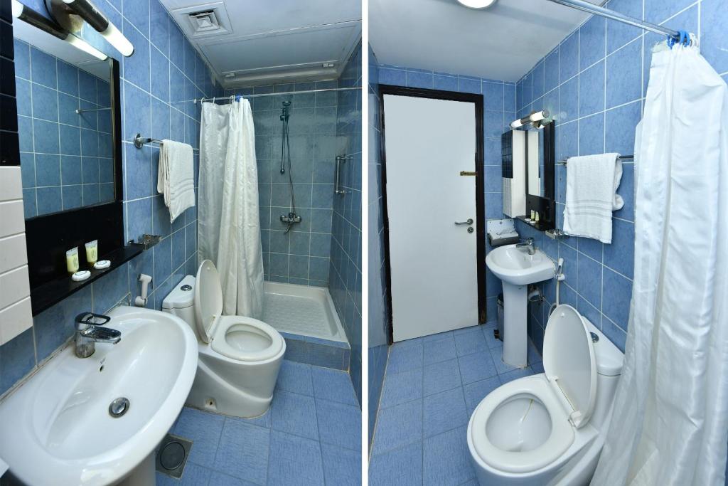 Koupelna v ubytování OYO 137 Marina Hotel