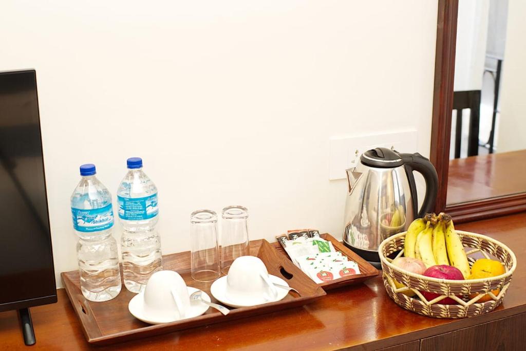 Nápoje v ubytování Satkar Hotel Kathmandu