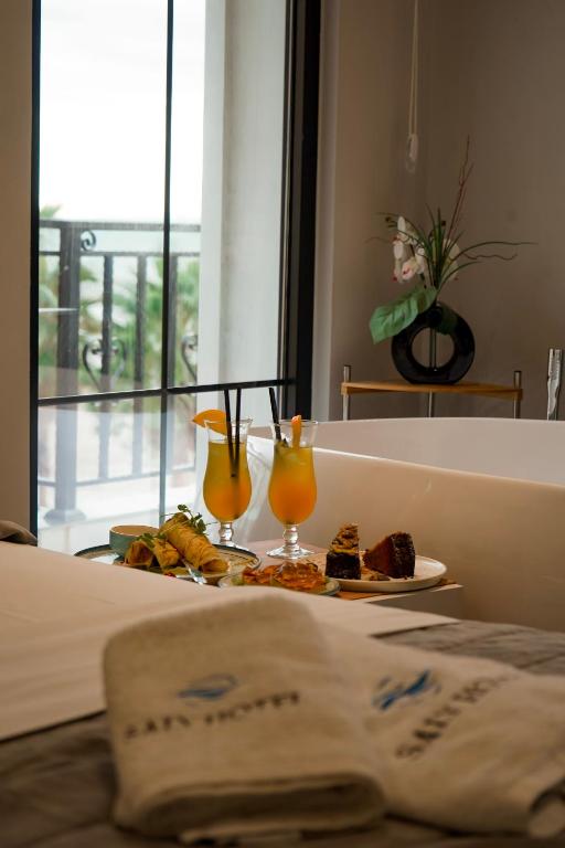 Nápoje v ubytování Hotel Saly