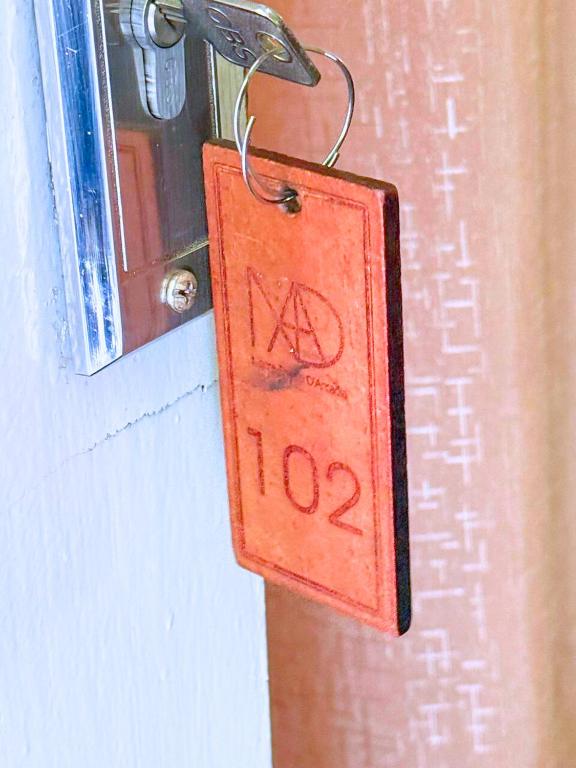 Certifikát, hodnocení, plakát nebo jiný dokument vystavený v ubytování Notre Dame D'Arcadia