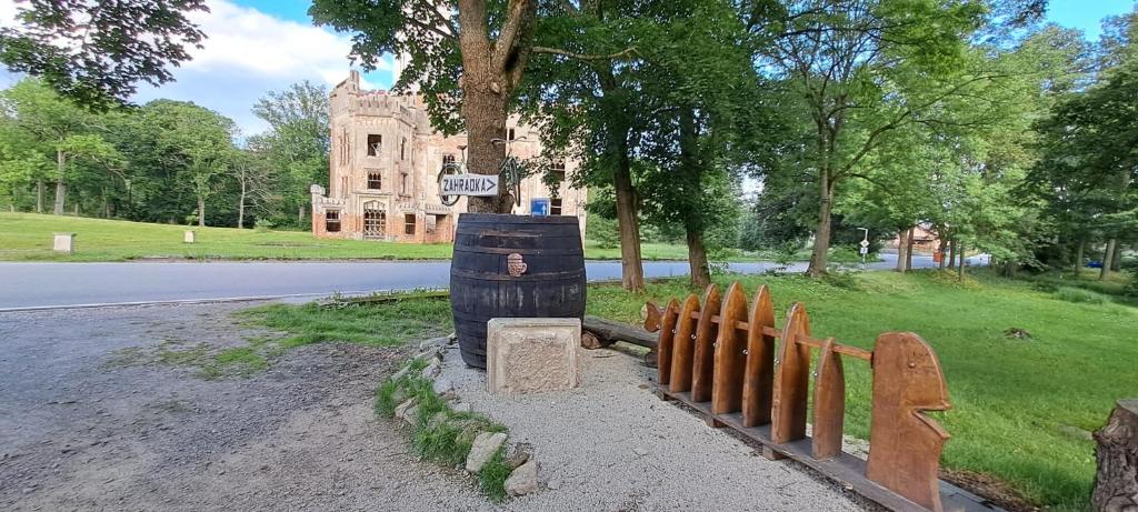Zahrada ubytování Pivovar a Penzion GRASEL