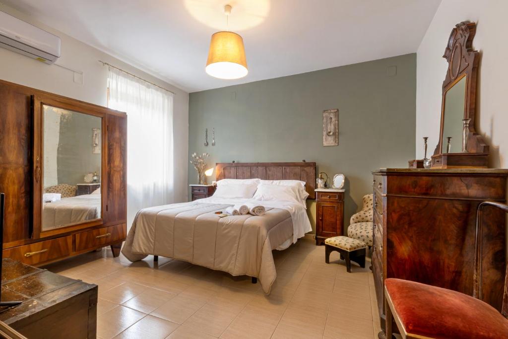 Posteľ alebo postele v izbe v ubytovaní Locanda Tanè
