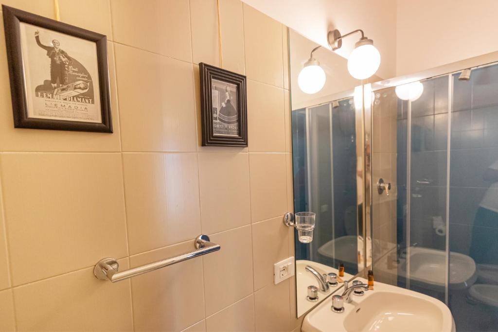 Kúpeľňa v ubytovaní Locanda Tanè