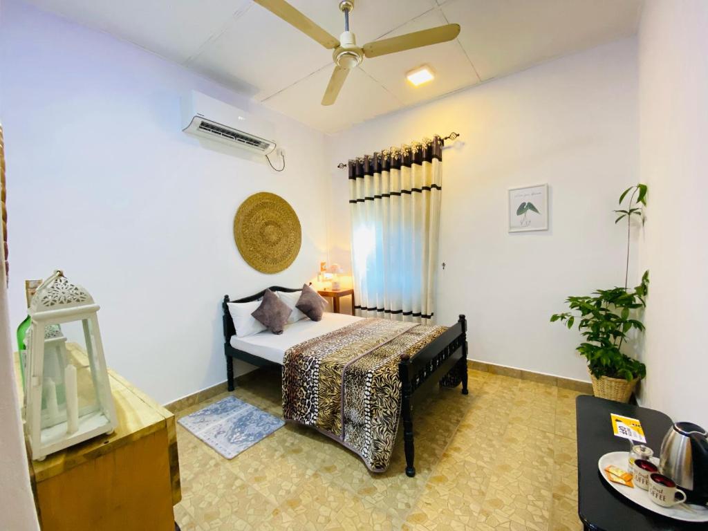 Postel nebo postele na pokoji v ubytování Coastal villa