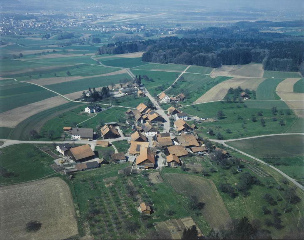 Letecký snímek ubytování Haus Jakob II