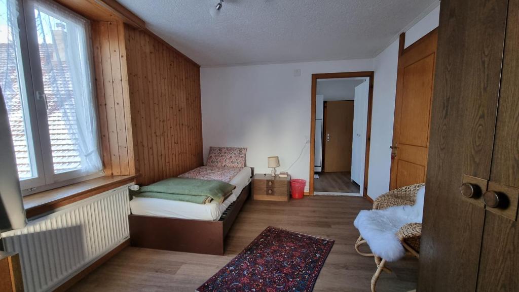 Postel nebo postele na pokoji v ubytování Haus Jakob II