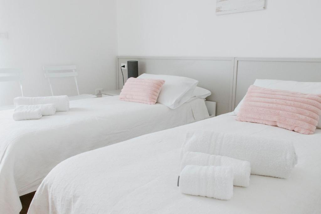 Postel nebo postele na pokoji v ubytování BnB Nuova Vita
