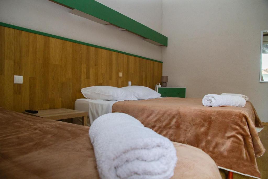 Postel nebo postele na pokoji v ubytování Hotel Durand Le Patio