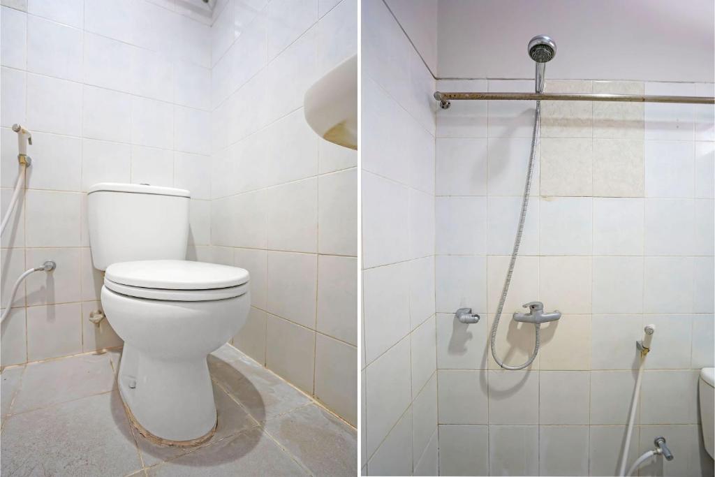Koupelna v ubytování OYO 91710 Hotel Anugerah