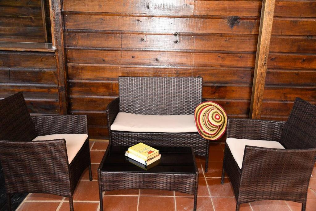 Posezení v ubytování Spice Bay Suites