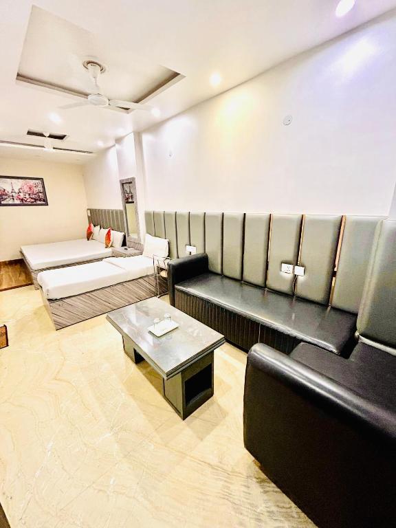 Posezení v ubytování Hotel Amrit Villa