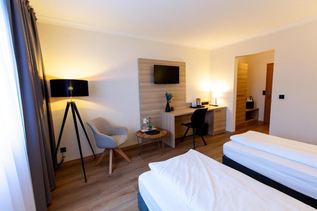 Korbstadthotel Krone - Quarto Duplo Ou Twin