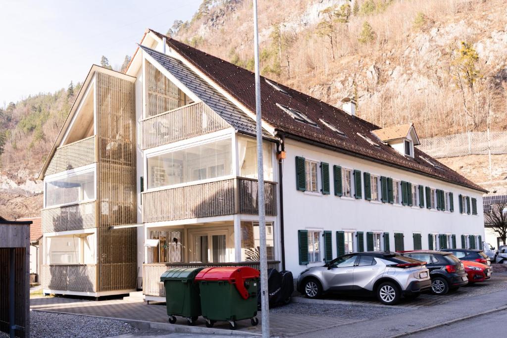 Budova, kde se apartmán nachází