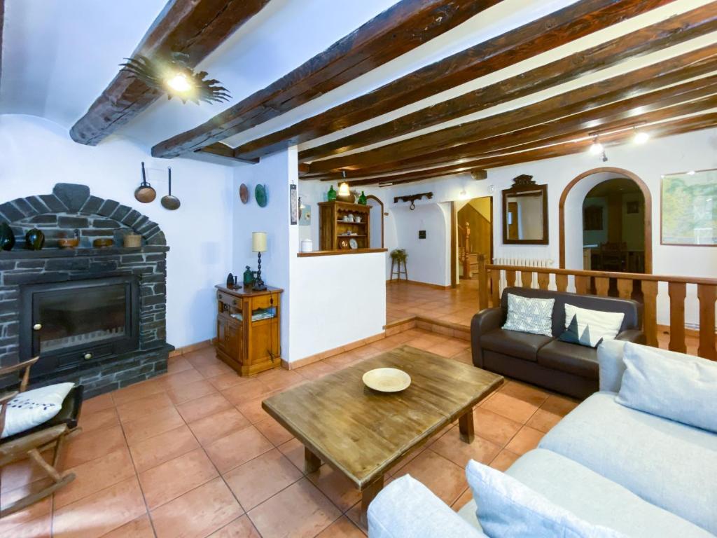 Χώρος καθιστικού στο Casa Rural Macia - Apartamentos