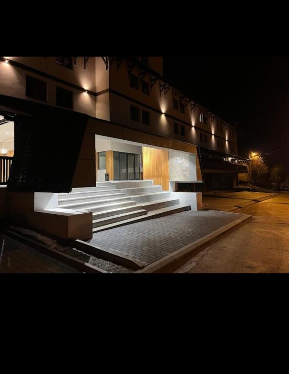 Budova, kde se apartmán nachází