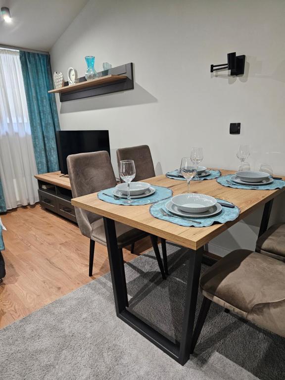 Kuchyň nebo kuchyňský kout v ubytování Nest 316 Bela Reka Kopaonik