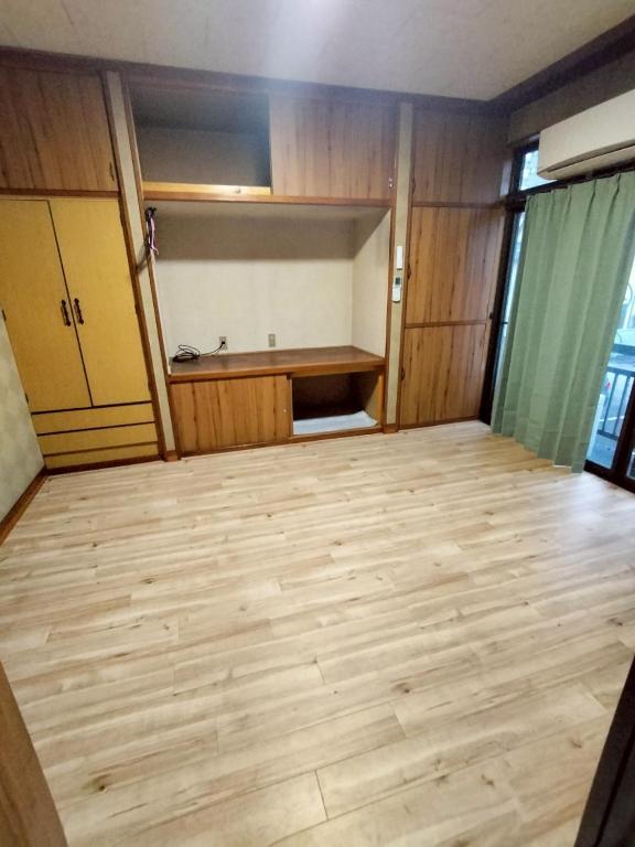 Kuchyň nebo kuchyňský kout v ubytování 木の家ゲストハウス前橋4号館