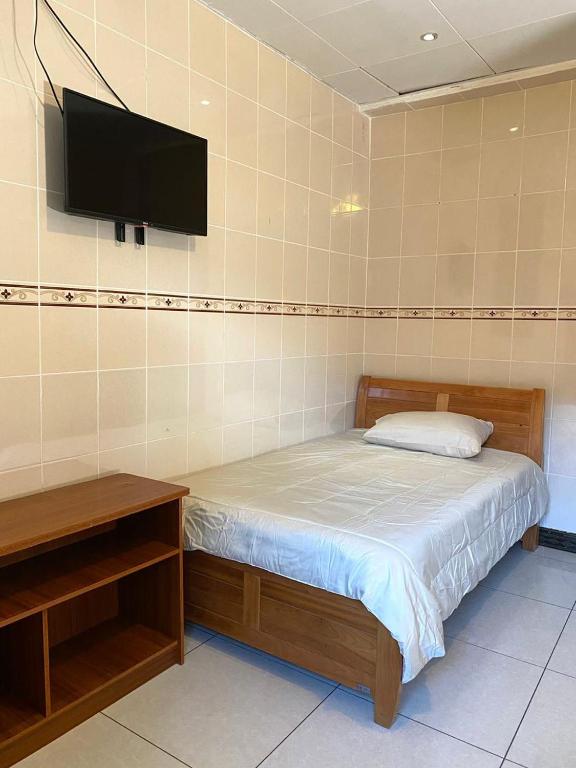 Katil atau katil-katil dalam bilik di Hotel Guanacaste