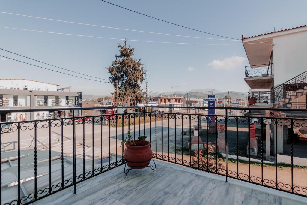 Budynek, w którym mieści się apartament