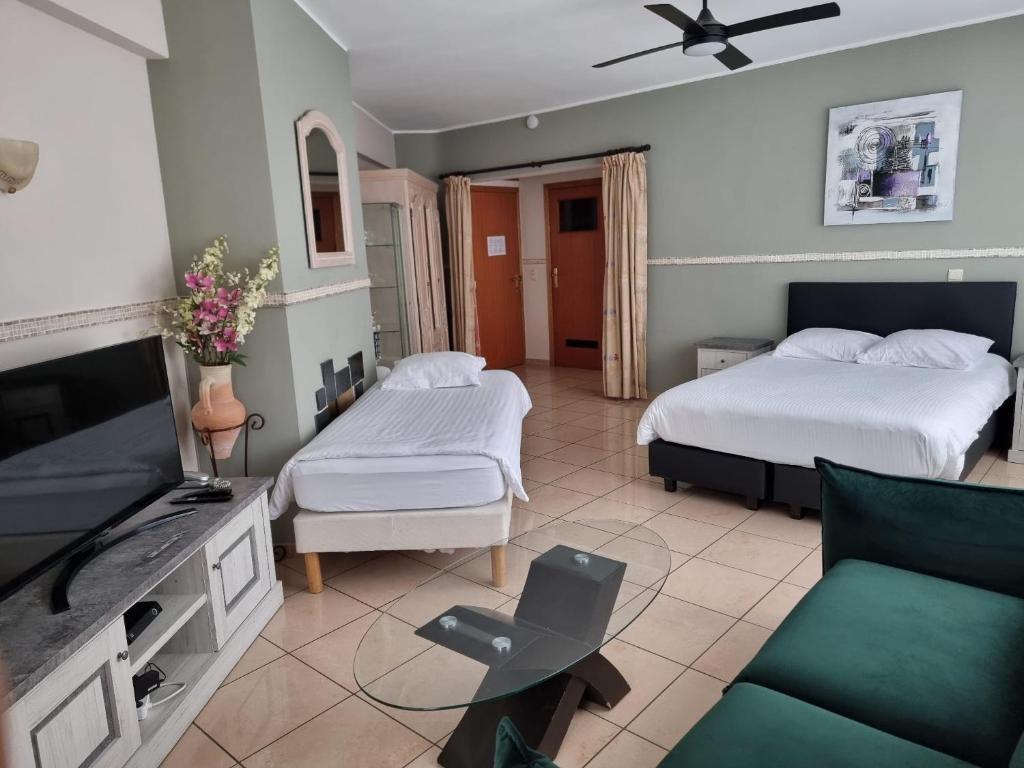 Postel nebo postele na pokoji v ubytování Aparthotel Résidence Bara Midi
