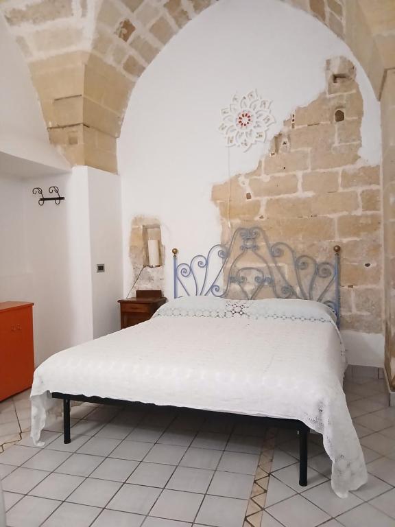 Postel nebo postele na pokoji v ubytování Vico del Sole b&b