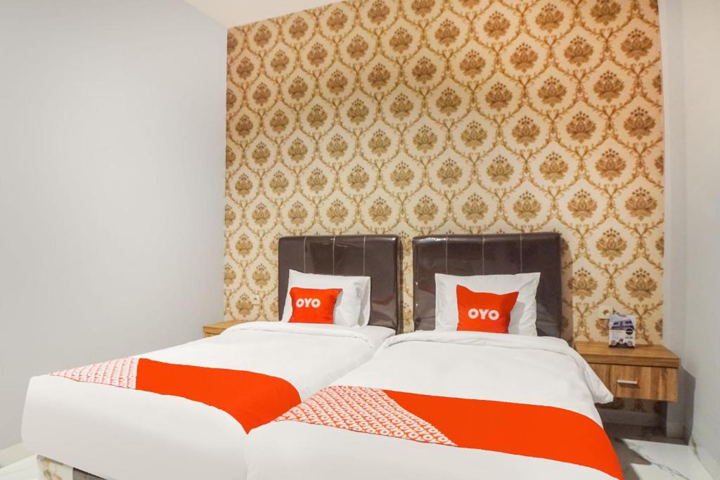 SUPER OYO Capital O 92066 Papakoel Hotel & Cafe - غرفة ديلوكس توأم